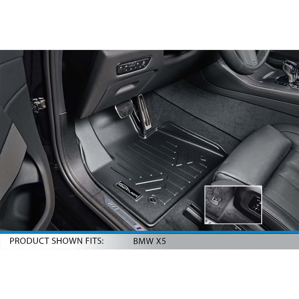 SMARTLINER Custom Fit Floor Liners For 2019-2025 BMW X5 (5 Passenger)/ 2024 - 2025 X5 M