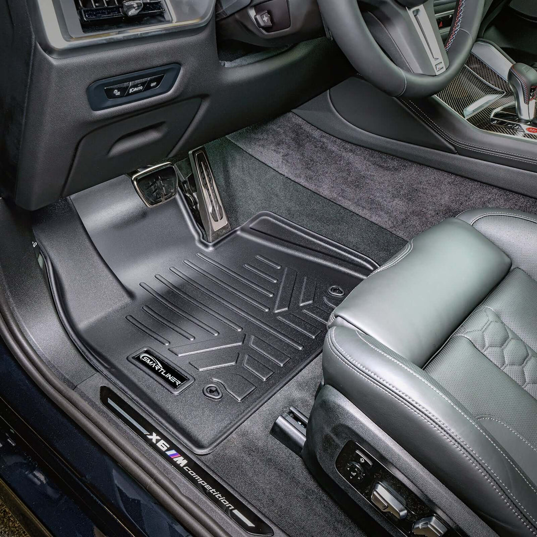 SMARTLINER Floor Liners for 2021-2025 BMW Alpina XB7 (2nd Row Bench)