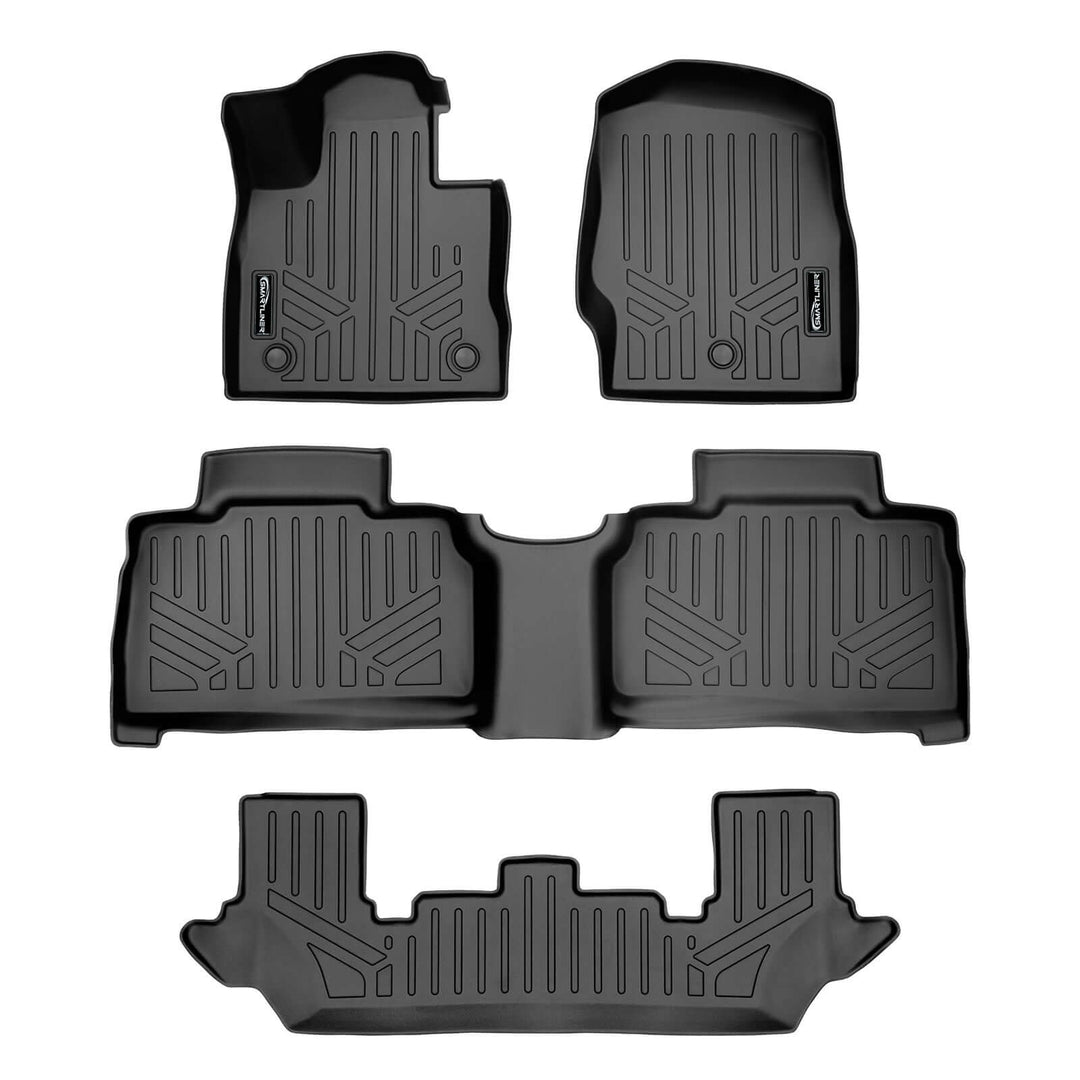 Tapetes SMARTLINER a medida para Ford Explorer 7 pasajeros (modelos 2020-2025)