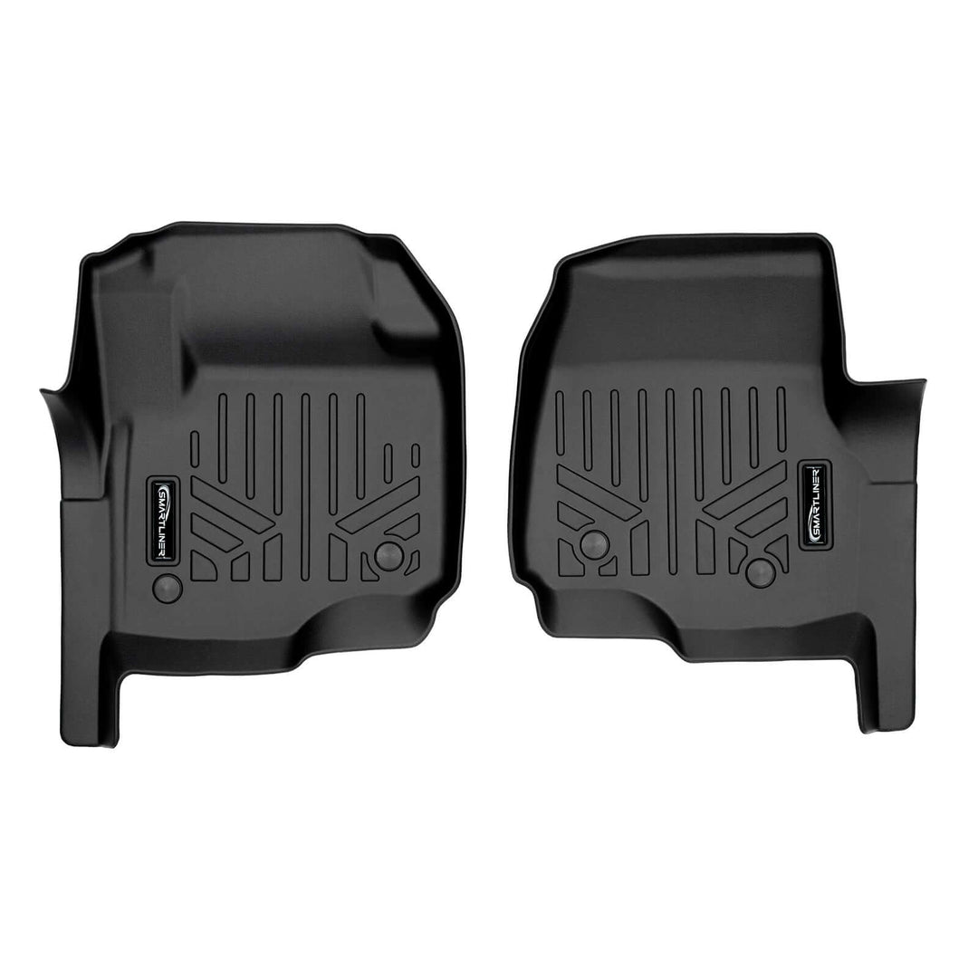 Tapetes SMARTLINER a medida para Ford F-250/F-350 SuperCab 2017-2025 con asiento corrido en la primera fila y piso de vinilo | Sin OTH