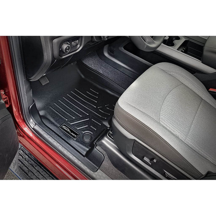 Tapetes SMARTLINER a medida para asientos individuales de Ram 2500 | 3500 Mega Cab (modelos 2021-2024)