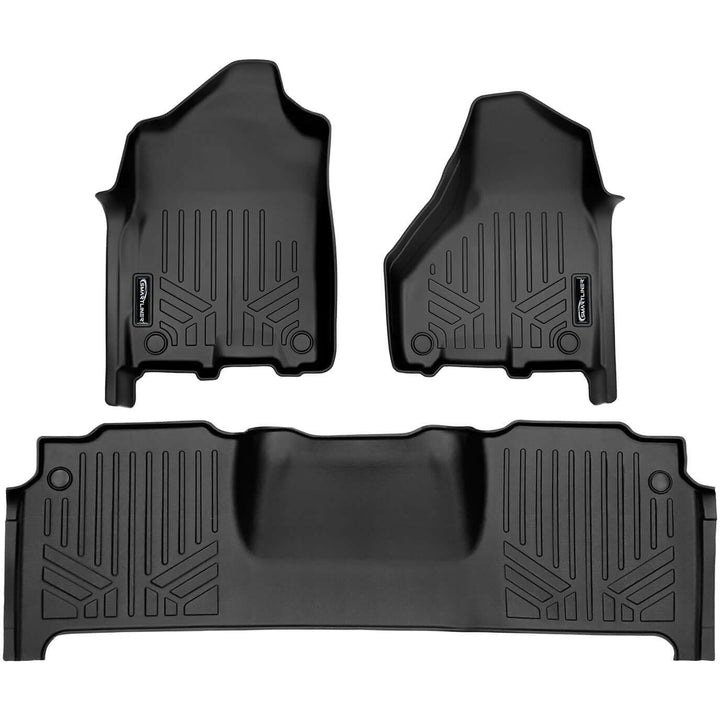 Tapetes SMARTLINER a medida para asientos individuales de Ram 2500 | 3500 Mega Cab (modelos 2021-2024)