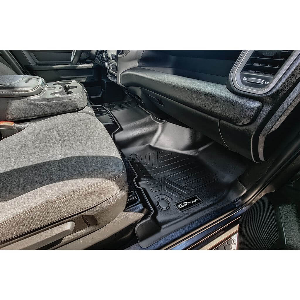 Tapetes SMARTLINER a medida para Ram 2500/3500 Mega Cab 2019-2025 con asiento corrido en la primera fila