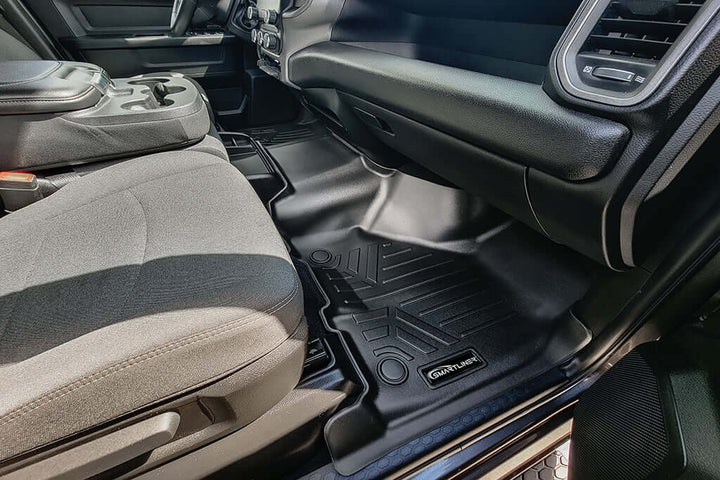 SMARTLINER Floor Liners for 2019-2026 Ram 2500/3500 Crew Cab (1st Row Bench)