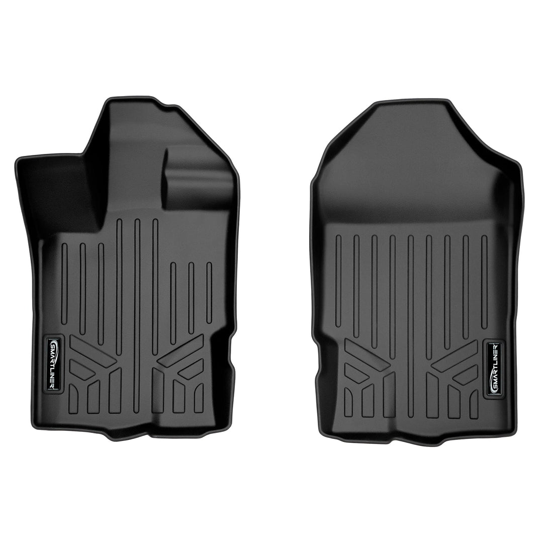 SmartCoverage™ Floor Liners For 2019-2023 Ford Ranger SuperCrew Cab (Vinyl)