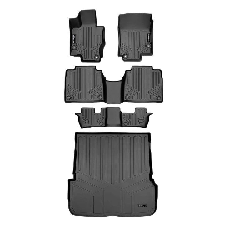 SMARTLINER Floor Liners for 2020-2024 Mercedes-Benz GLS-Class 7 Passenger (2nd Row Bench)