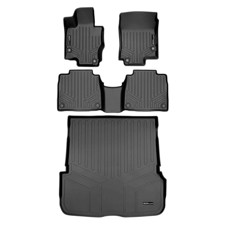 SMARTLINER Floor Liners for 2020-2024 Mercedes-Benz GLS-Class 7 Passenger (2nd Row Bench)