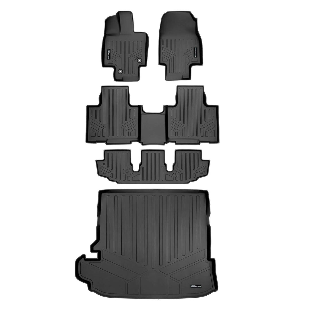 SMARTLINER Floor Liners for 2020-2026 Toyota Highlander Hybrid (without subwoofer)