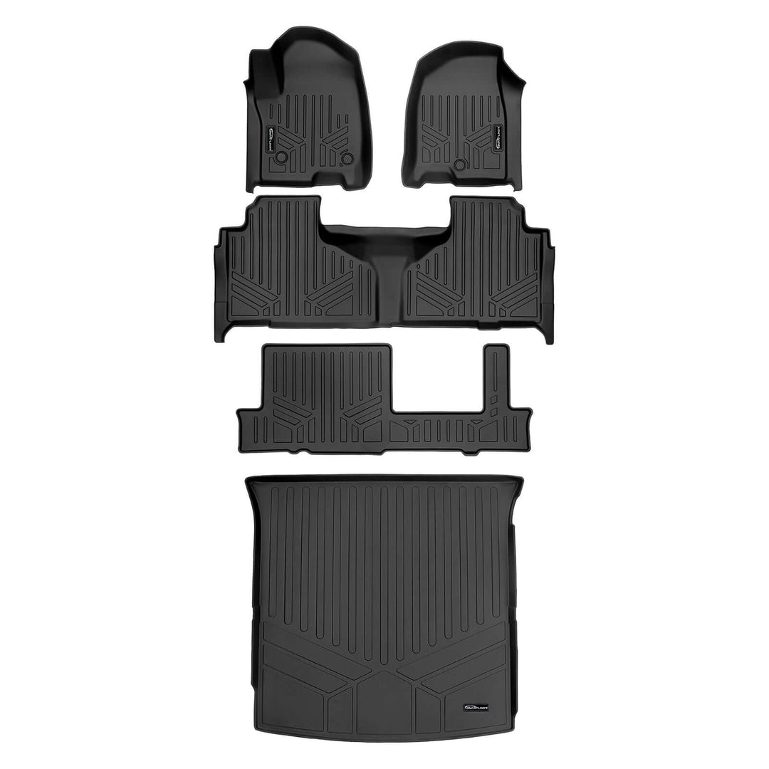 SMARTLINER Floor Liners for 2021-2025 Cadillac Escalade (2nd Row Bench)