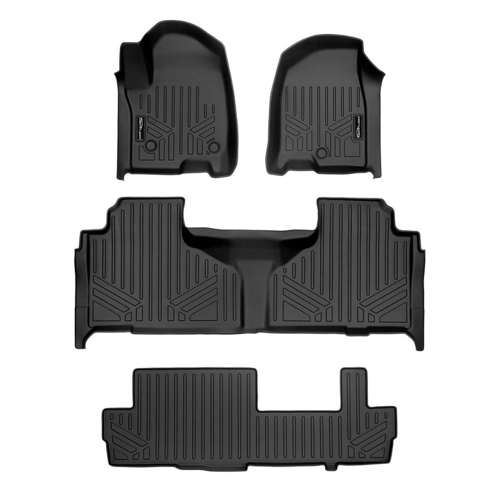 SMARTLINER Floor Liners for 2021-2025 Chevrolet Suburban (2nd Row Bench)