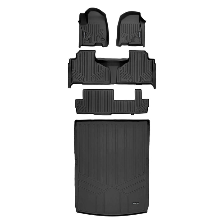 SMARTLINER Floor Liners for 2021-2025 Chevrolet Suburban (2nd Row Bench)