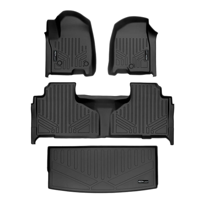 SMARTLINER Floor Liners for 2021-2025 Chevrolet Tahoe/GMC Yukon (2nd Row Bench)