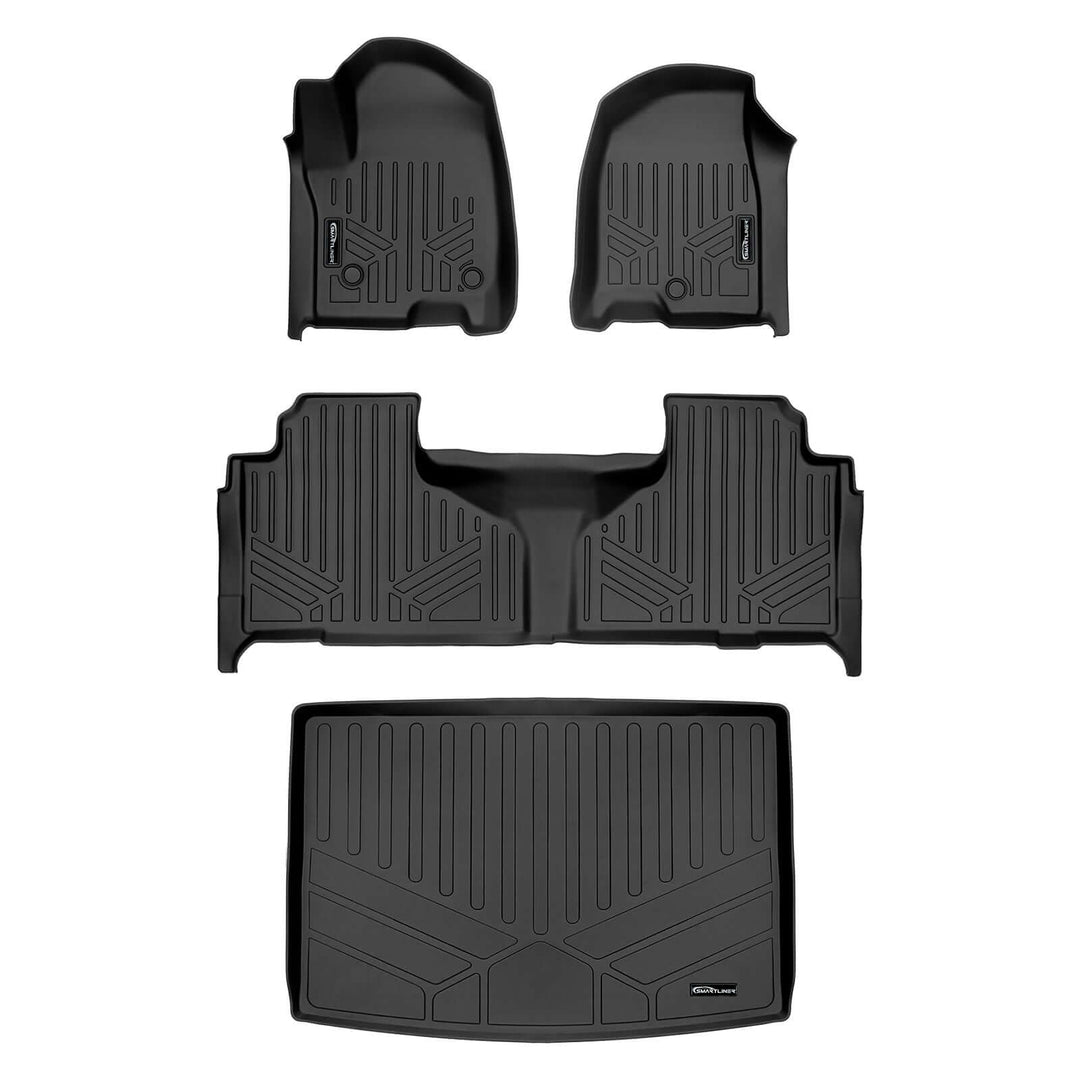 SMARTLINER Floor Liners for 2021-2025 Chevrolet Suburban (2nd Row Bench)