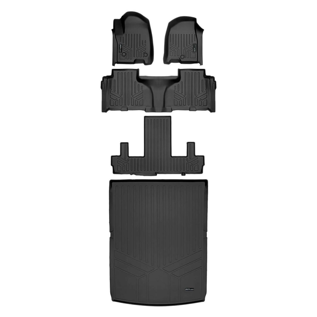 SMARTLINER Floor Liners for 2021-2026 Cadillac Escalade ESV (2nd Row Bucket)