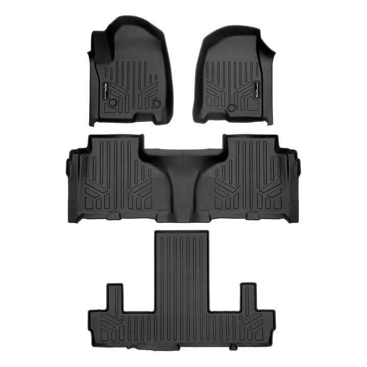 SMARTLINER Floor Liners for 2021-2026 GMC Yukon XL/ Yukon Denali XL (2nd Row Bucket)