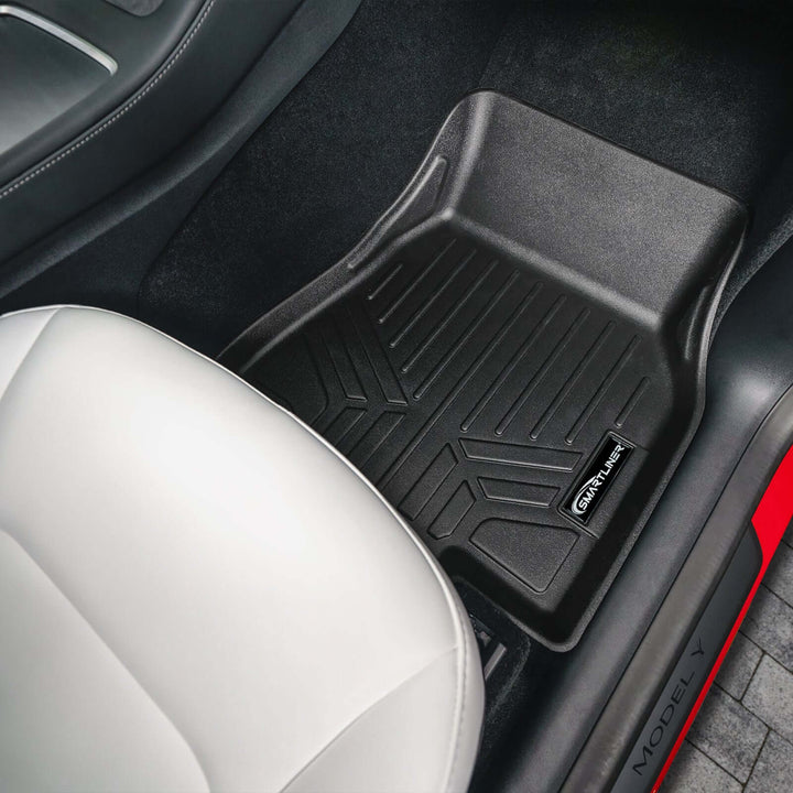 SMARTLINER Floor Liners for 2020-2025 Tesla Model Y (5 Passenger)