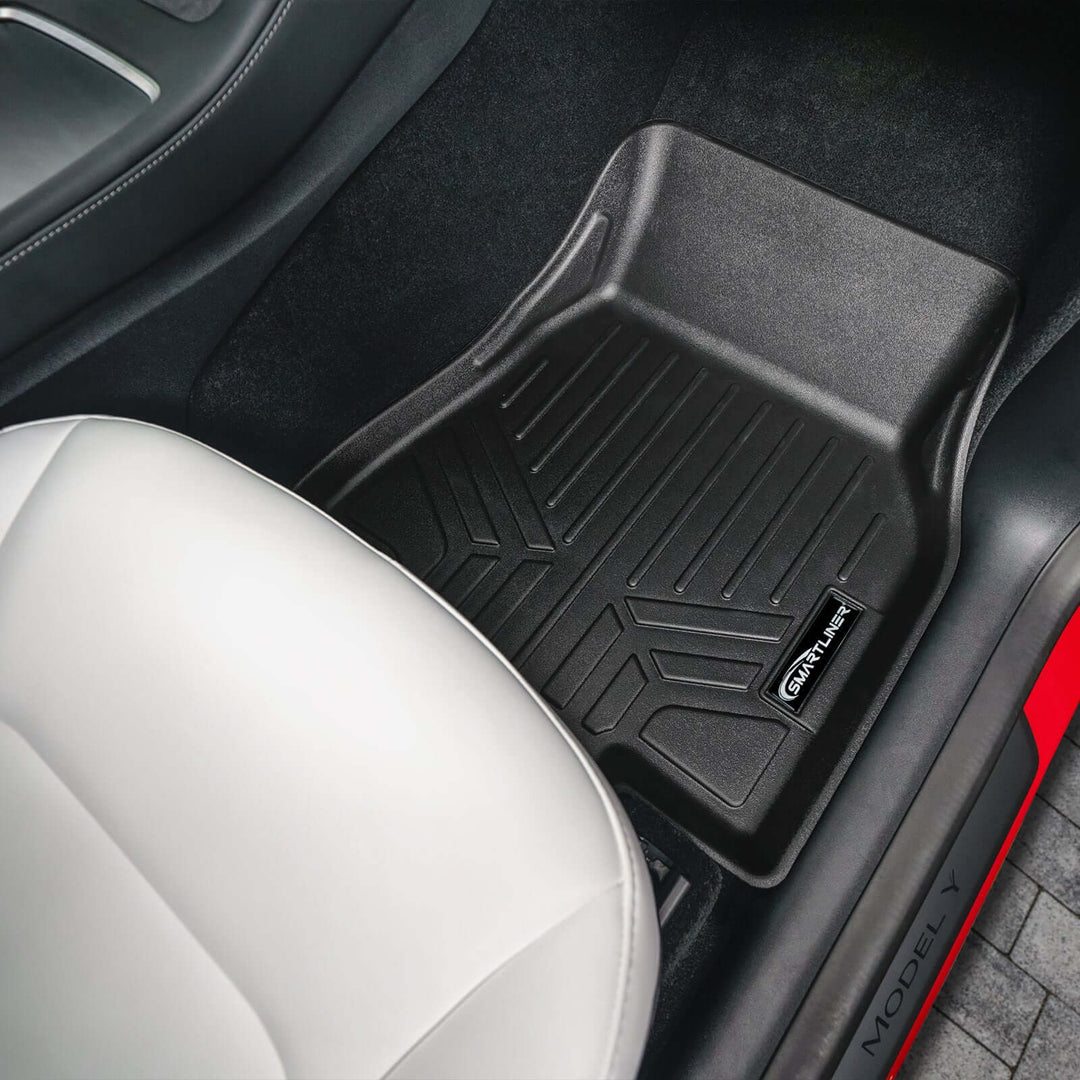 SMARTLINER Floor Liners for 2020-2025 Tesla Model Y (7 Passenger)