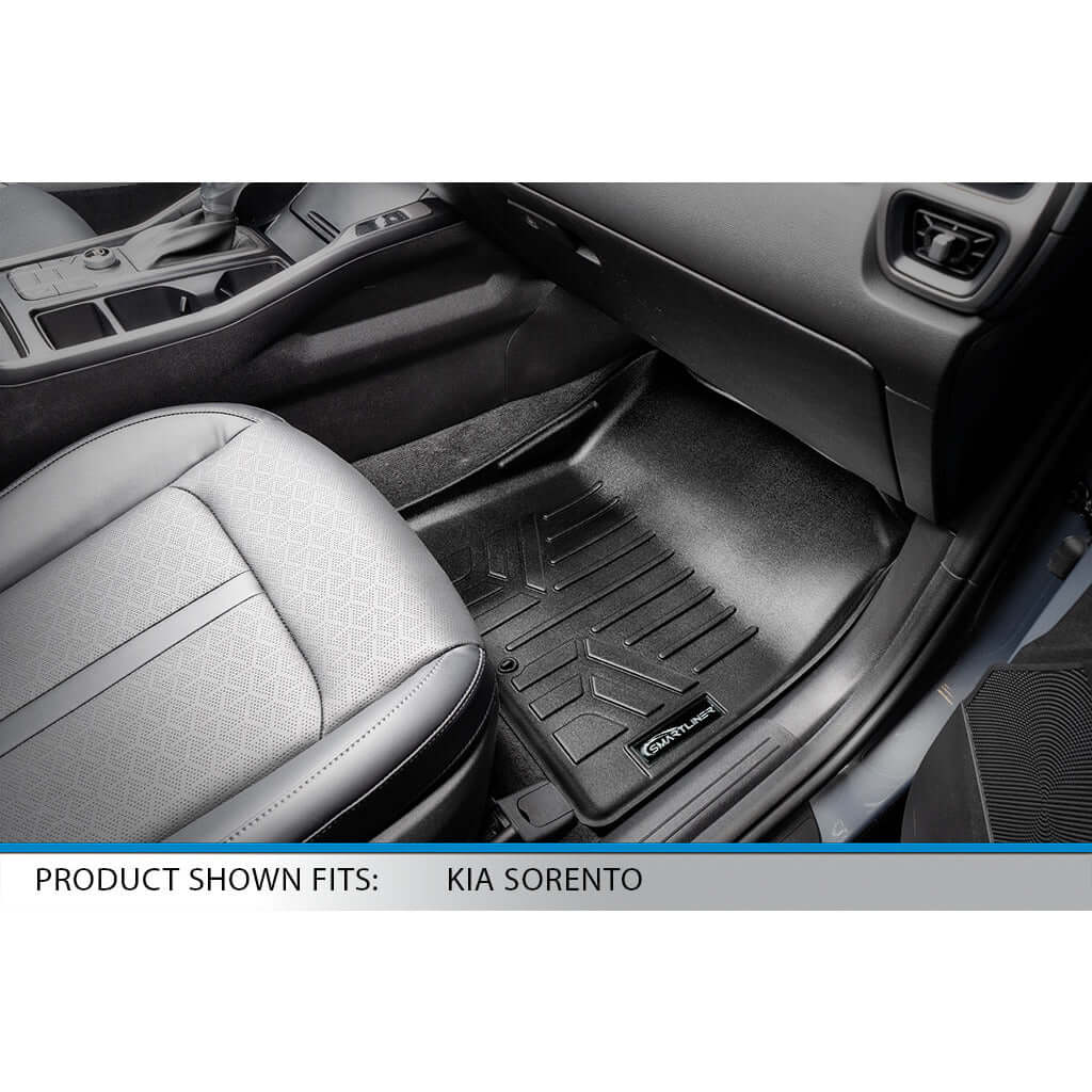SMARTLINER Custom Fit Floor Liners For 2021-2026 Kia Sorento (with 2nd Row Bucket Seats)