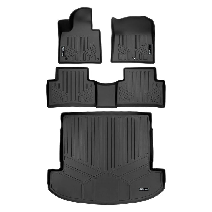 SMARTLINER Custom Fit Floor Liners For 2021-2026 Kia Sorento (with 2nd Row Bucket Seats)