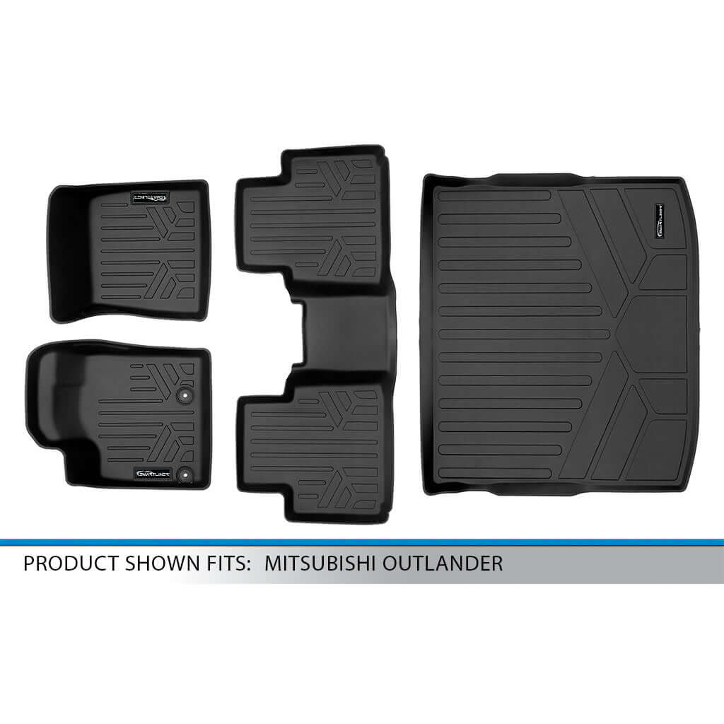 SMARTLINER Custom Fit Floor Liners For 2022 - 2026 Mitsubishi Outlander