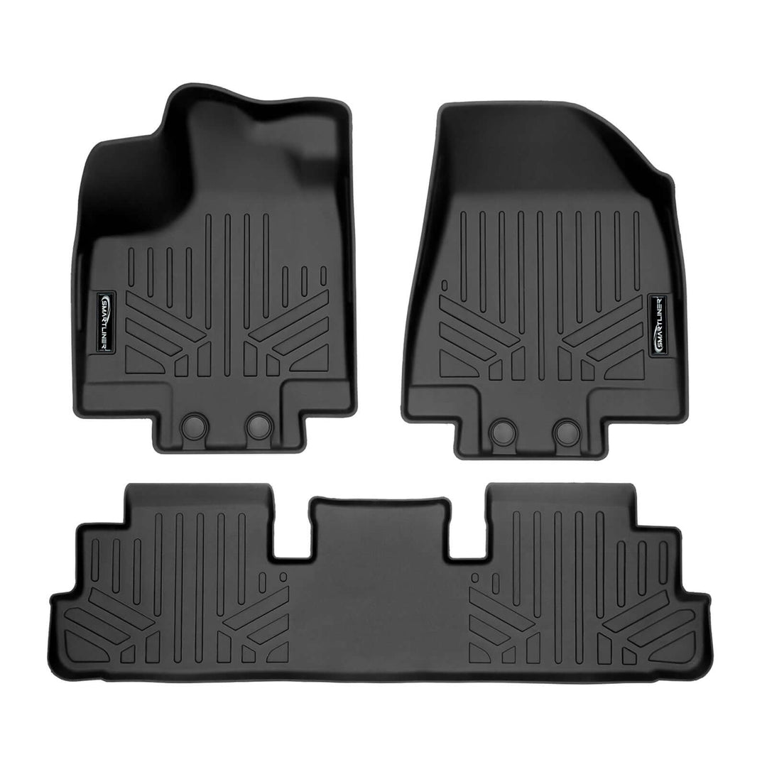 SMARTLINER Floor Liners for 2022-2026 Infiniti QX60 (7 Passenger)