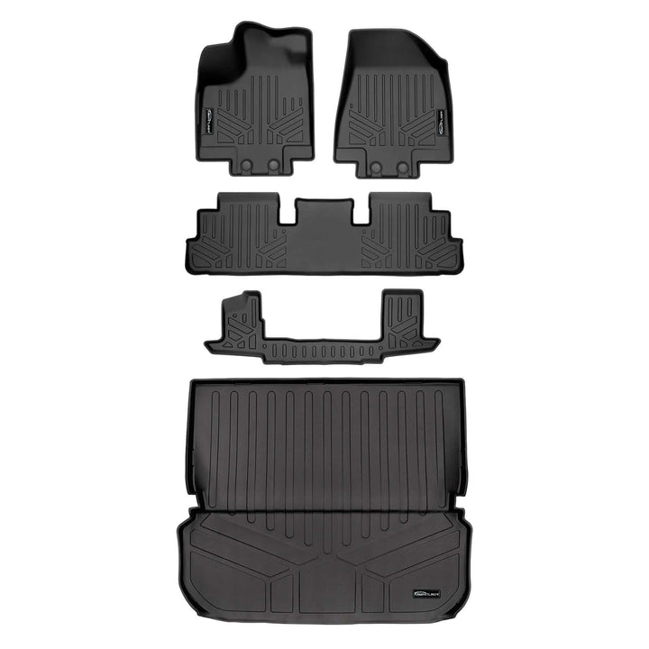 SMARTLINER Floor Liners for 2022-2026 Infiniti QX60 (6 Passenger)