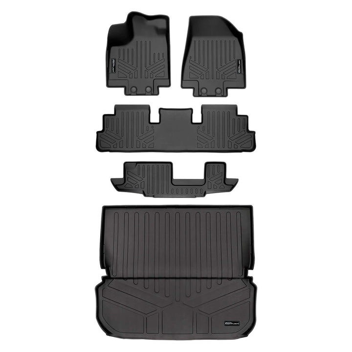 SMARTLINER Floor Liners for 2022-2026 Infiniti QX60 (7 Passenger)