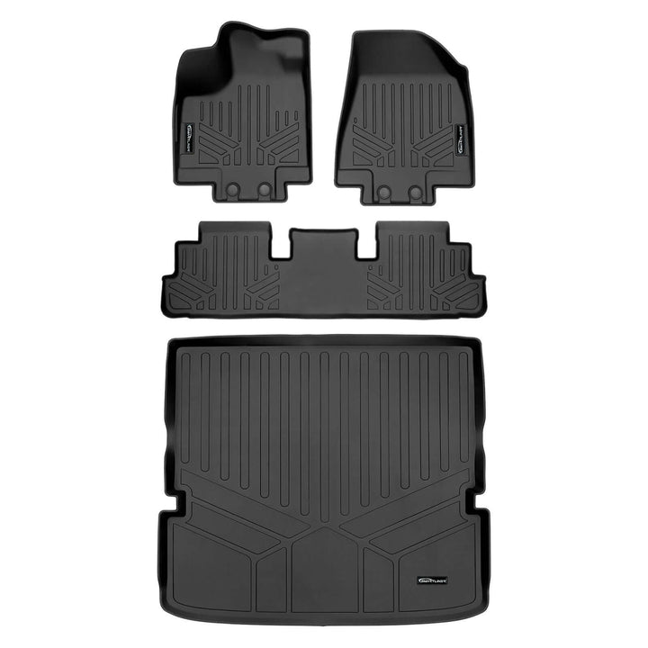 SMARTLINER Floor Liners for 2022-2026 Nissan Pathfinder (8 Passenger)