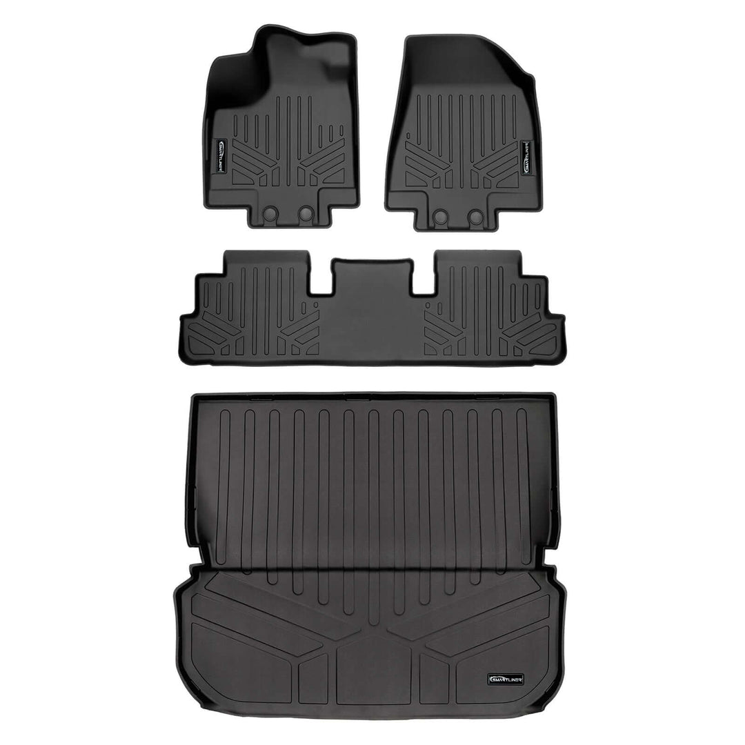 SMARTLINER Floor Liners for 2022-2026 Infiniti QX60 (6 Passenger)