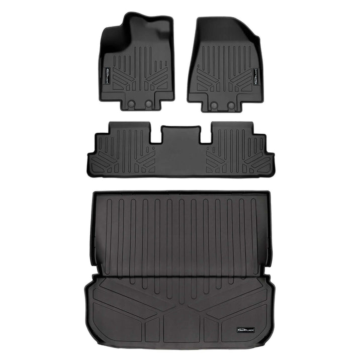 SMARTLINER Floor Liners for 2022-2026 Infiniti QX60 (7 Passenger)