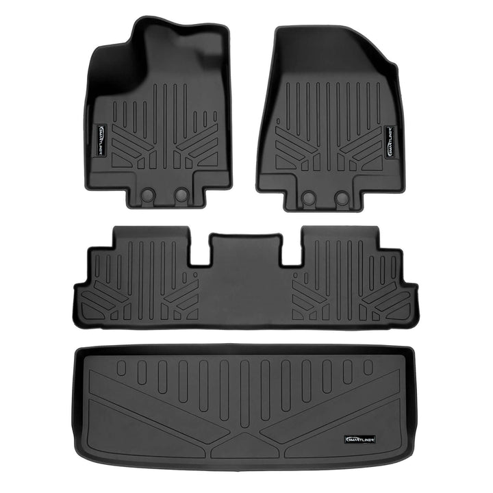 SMARTLINER Floor Liners for 2022-2026 Nissan Pathfinder (8 Passenger)