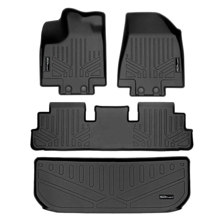 SMARTLINER Floor Liners for 2022-2026 Infiniti QX60 (7 Passenger)