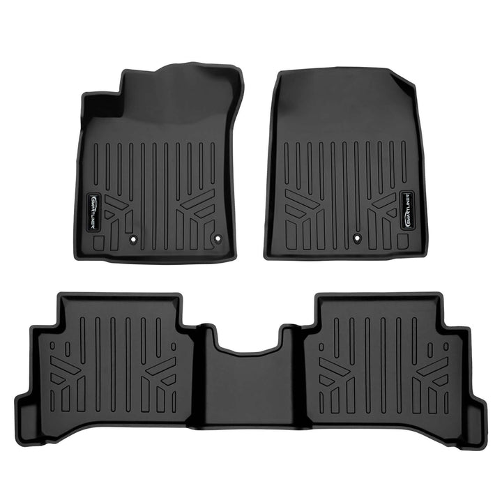 SMARTLINER Floor Liners for 2017-2022 Hyundai Ioniq Hybrid with Subwoofer in Cargo Area (Does Not Fit Electric Models)
