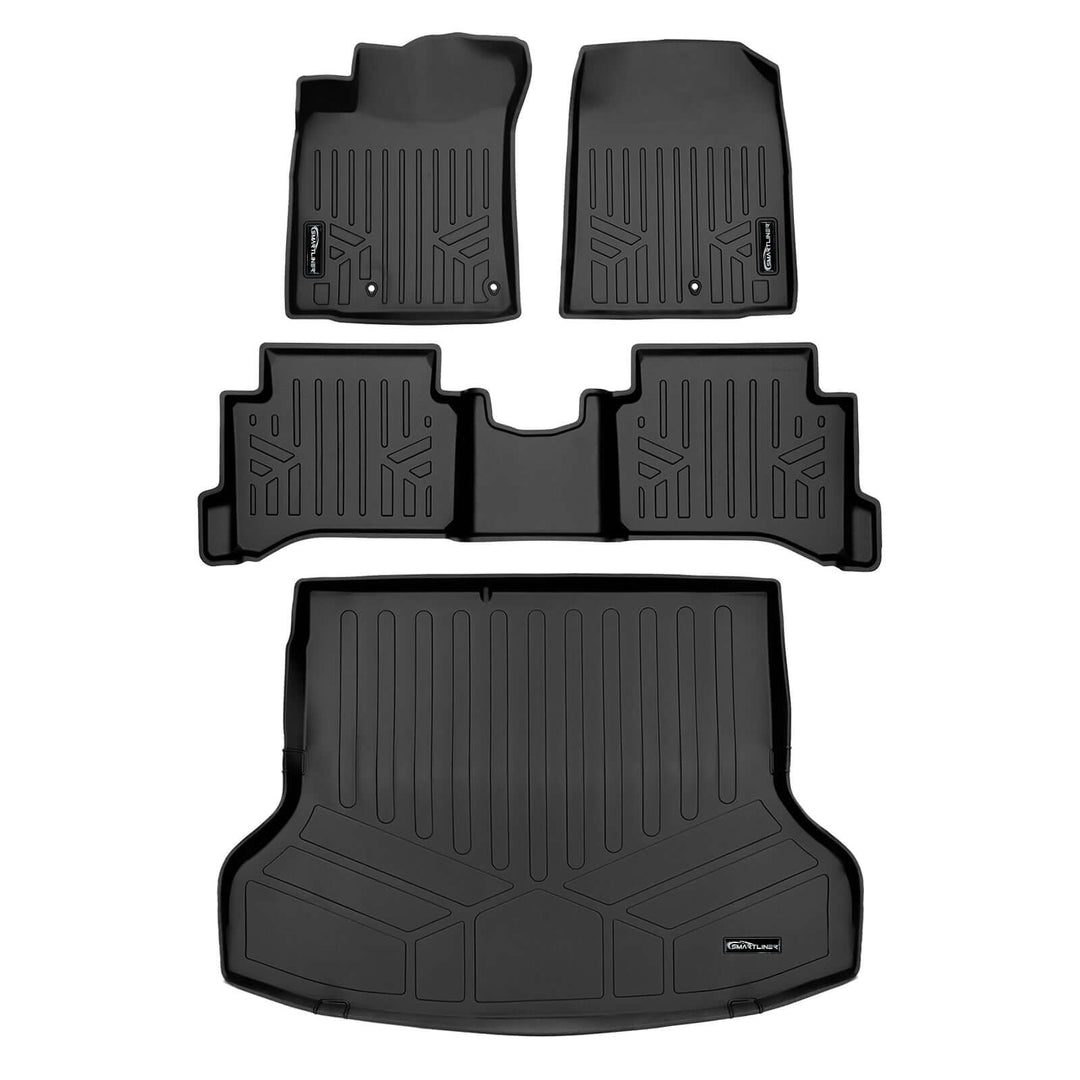 SMARTLINER Custom Fit Floor Liners For 2017-2022 Hyundai IONIQ Hybrid (Does Not Fit Electric Models)