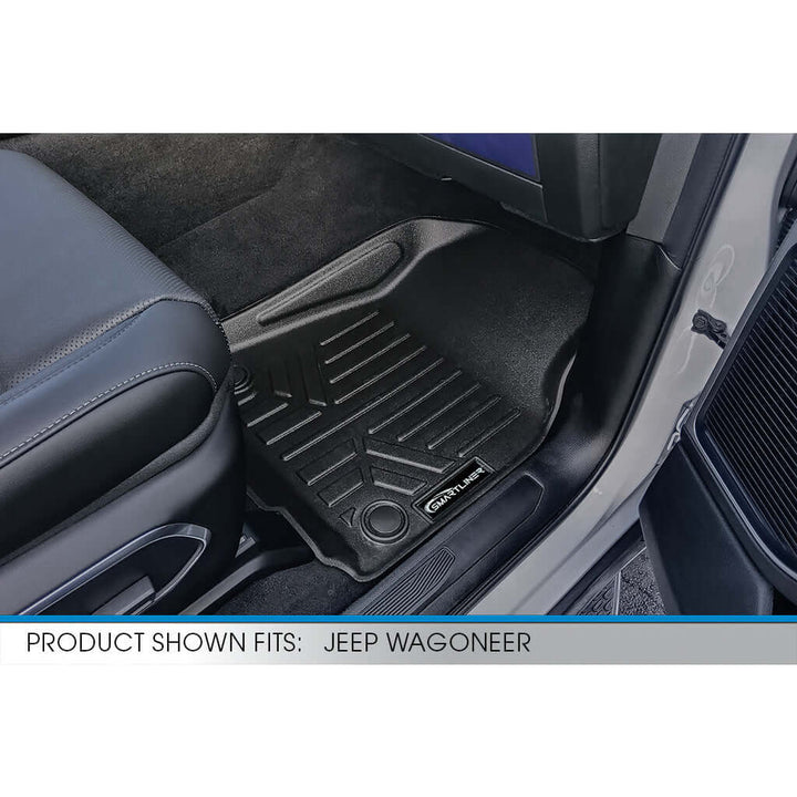 SMARTLINER Floor Liners for 2022-2025 Jeep Grand Wagoneer (8 Passenger Model)