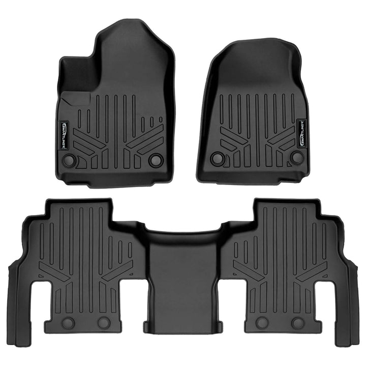SMARTLINER Floor Liners for 2023-2025 Jeep Wagoneer L (8 Passenger Model)