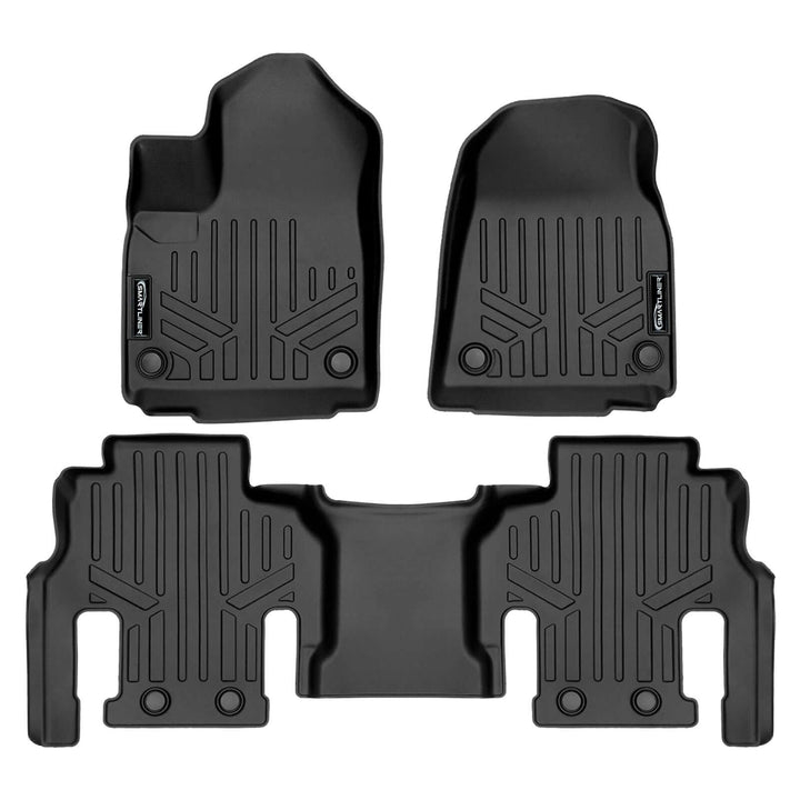 SMARTLINER Floor Liners for 2022-2025 Jeep Grand Wagoneer (7 Passenger Model)