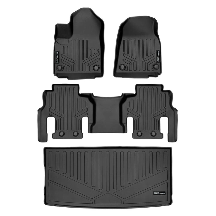SMARTLINER Floor Liners for 2022-2025 Jeep Grand Wagoneer (7 Passenger Model)