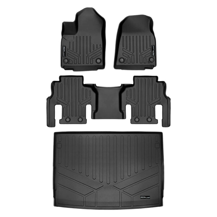 SMARTLINER Floor Liners for 2023-2025 Jeep Grand Wagoneer L (7 Passenger Model)