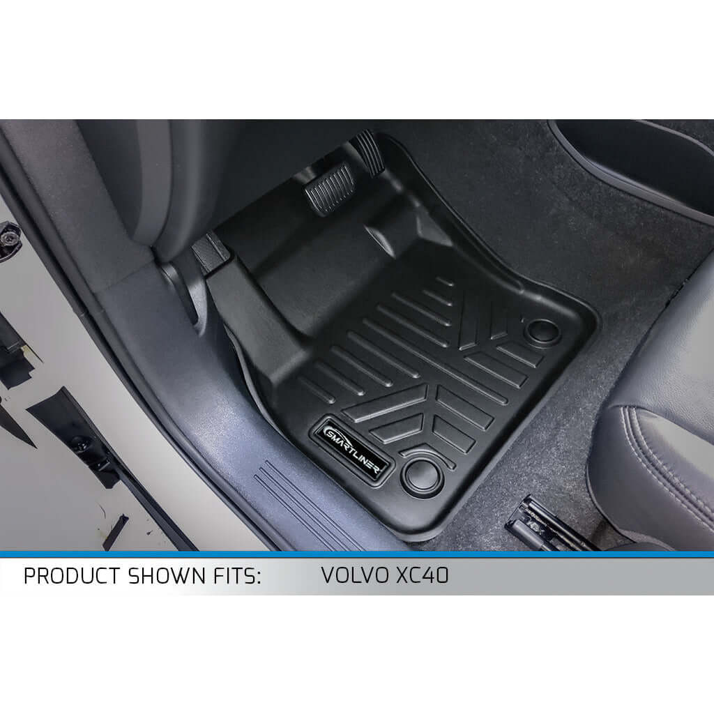 SMARTLINER Floor Liners for 2019 - 2026 Volvo XC40