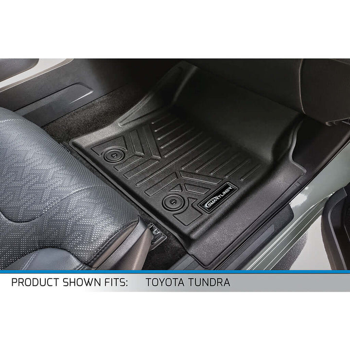 SMARTLINER Floor Liners for 2022-2026 Toyota Tundra (Extended Cab/ Double Cab) without Underseat Storage