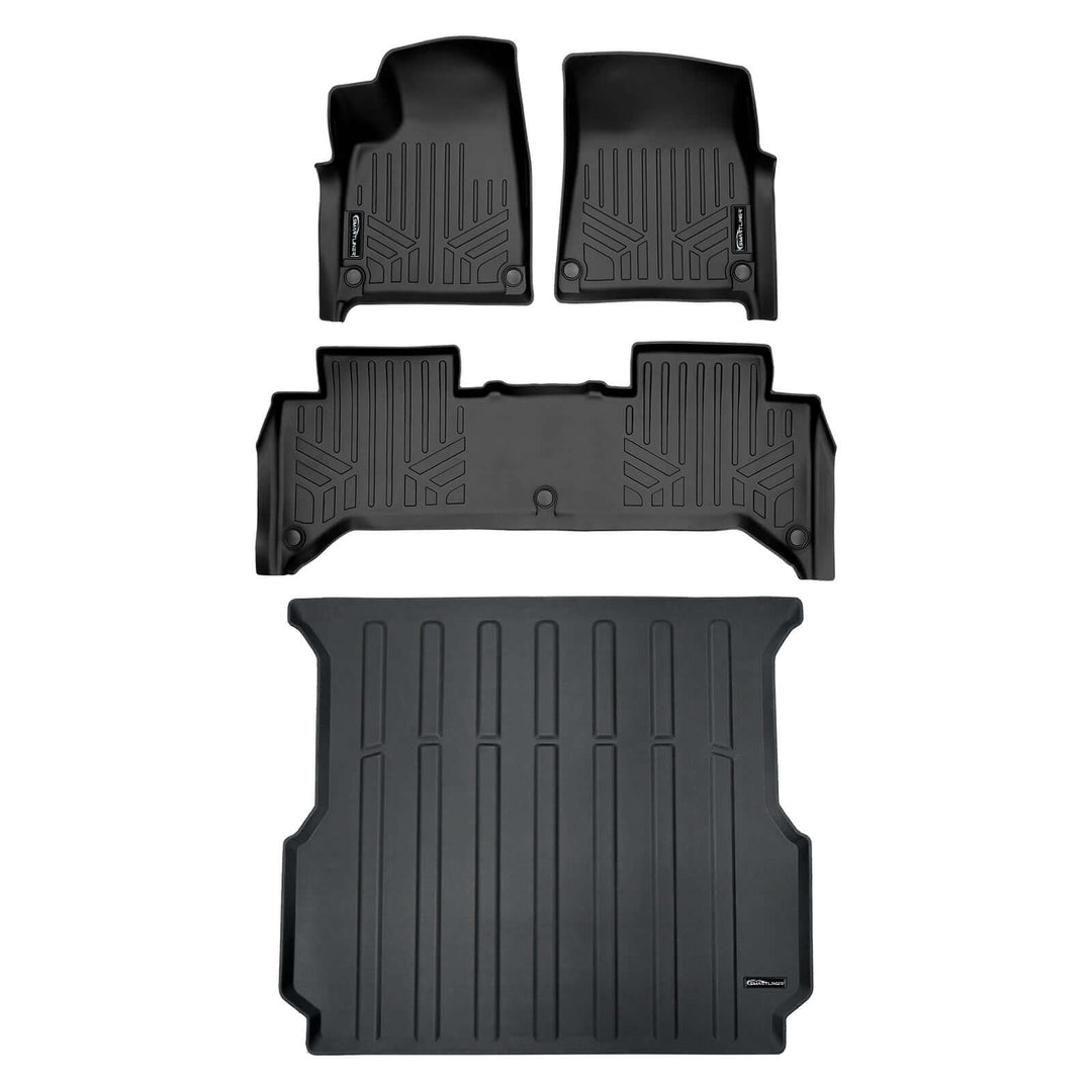 SMARTLINER Floor Liners for 2022-2024 Rivian R1T