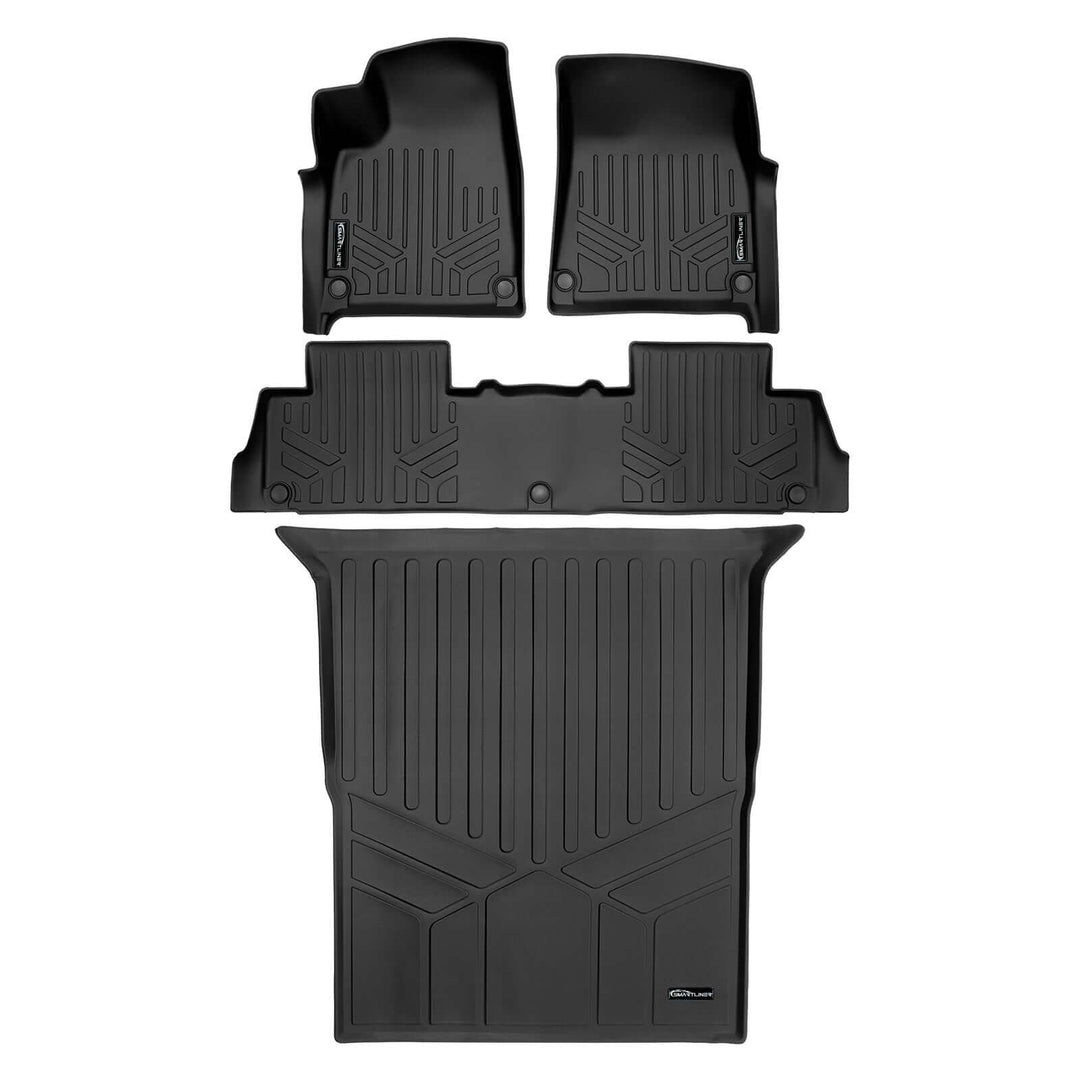 SMARTLINER Floor Liners for 2022-2024 Rivian R1S