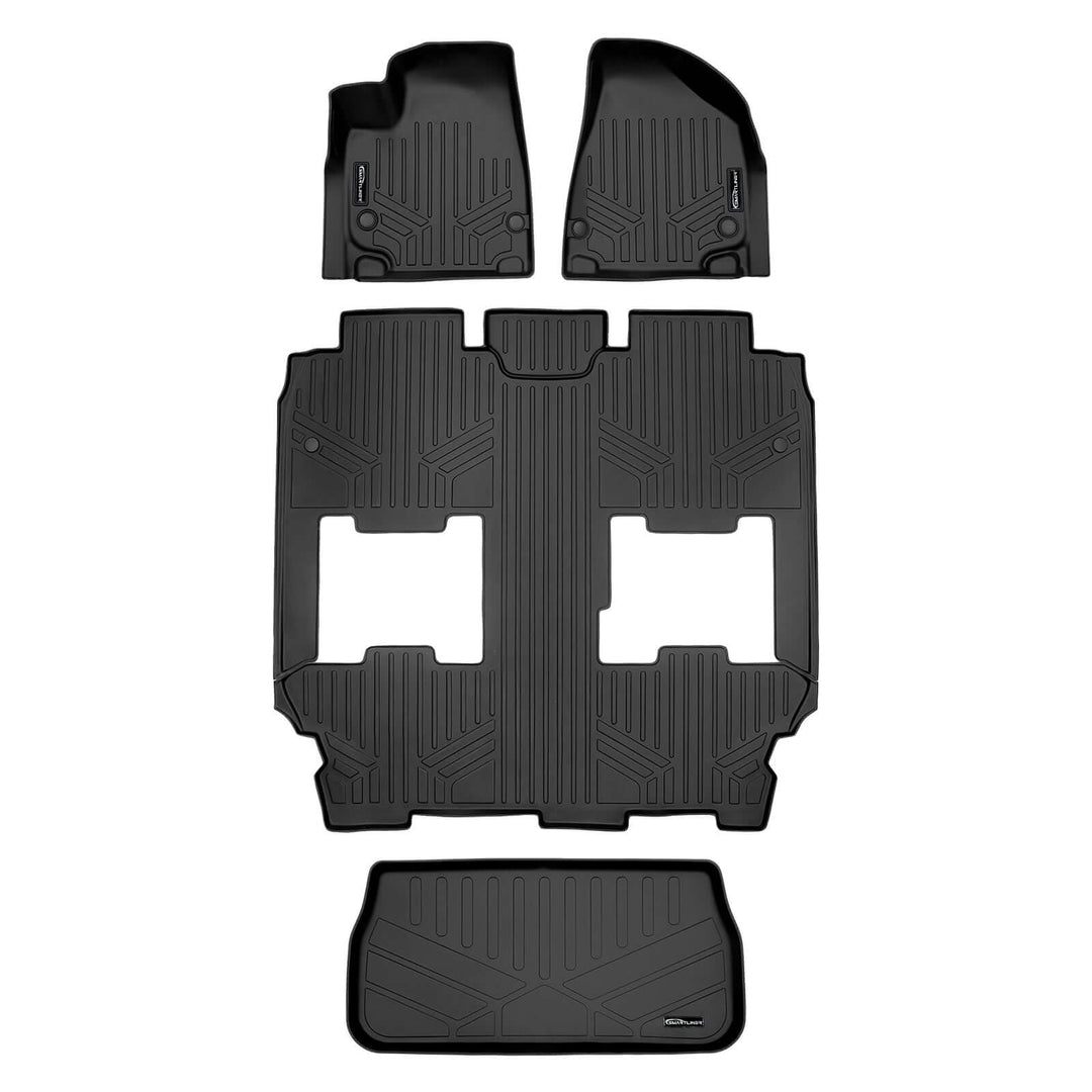 Smart Trim™ Floor Liners For 2021-2026 Chrysler Pacifica Limited Hybrid
