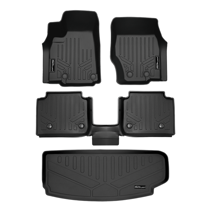 SMARTLINER Floor Liners for 2021-2026 Jeep Grand Cherokee L (2nd Row Bucket) With Center Console