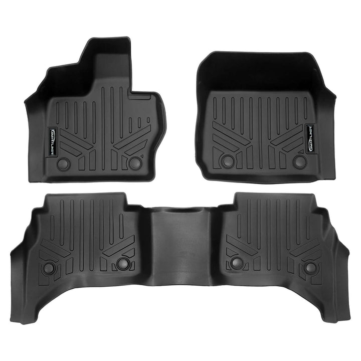 SMARTLINER Floor Liners for 2022-2025 Land Rover | Range Rover 5th Generation SWB (Standard Wheel Base) without executive class rear seats