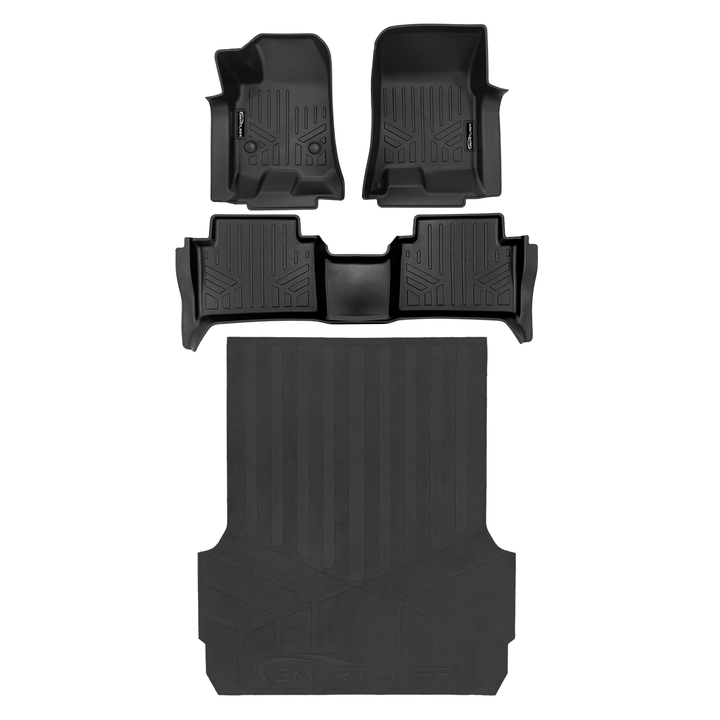SMARTLINER Floor Liners for 2023-2026 Chevrolet Colorado (Only Fits Crew Cabs | Carpet)