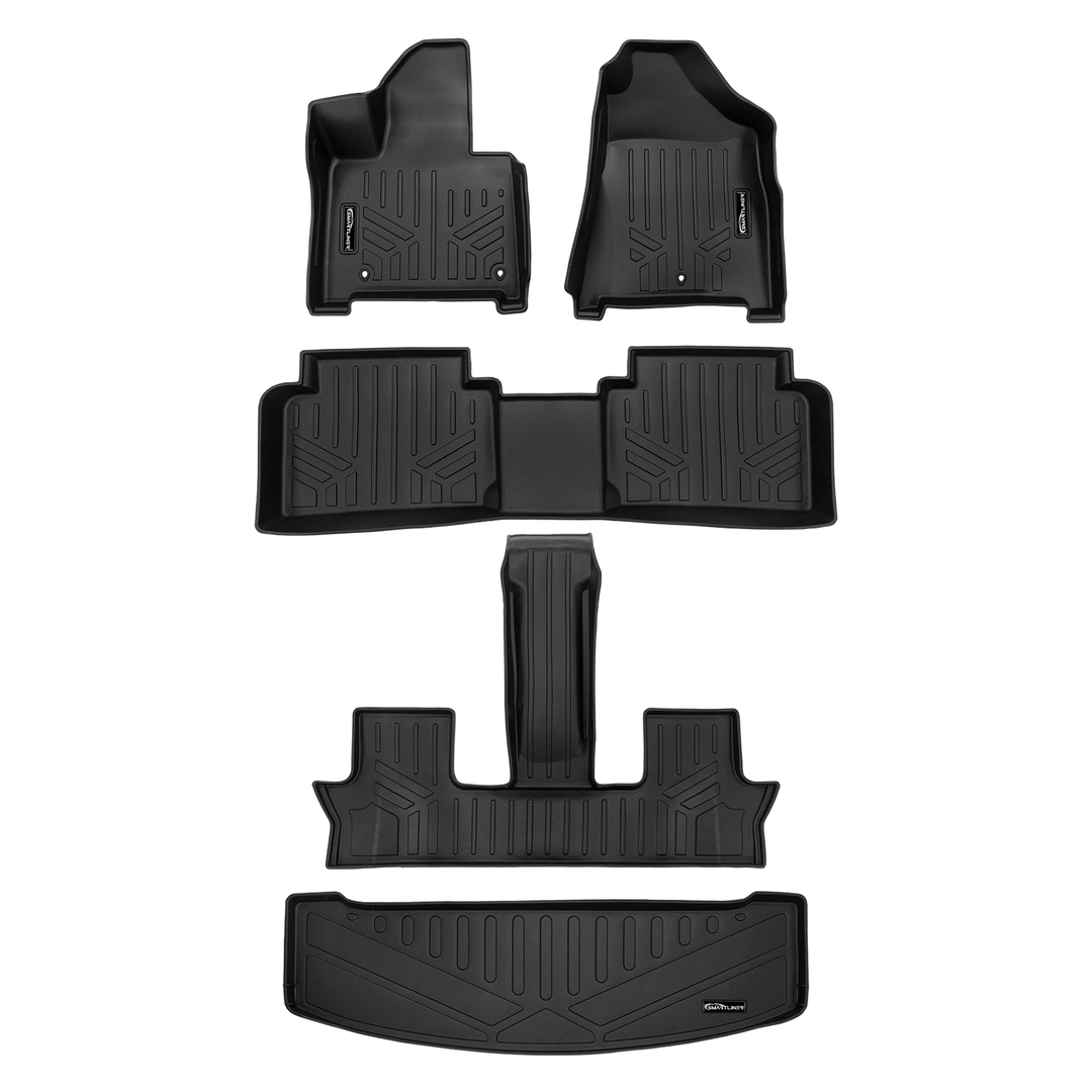 SMARTLINER Floor Liners for 2024 - 2026 Hyundai Santa Fe Hybrid
