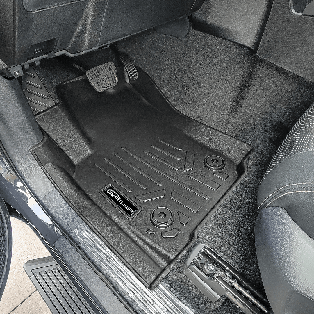 SMARTLINER Floor Liners for 2024-2026 Toyota Tacoma Hybrid Carpet Double Cab