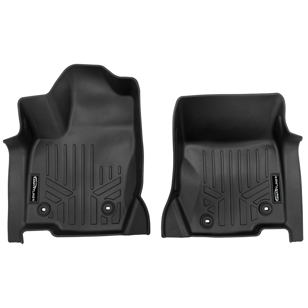 SMARTLINER Custom Fit All Weather Protection Floor Mat Liner Set Compatible With 2024-2026 Toyota Land Cruiser